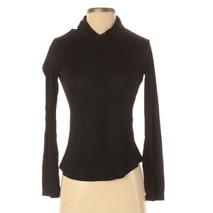 EUC! French Connection Versatile & Timeless Fitted Black Track Jacket Size Small